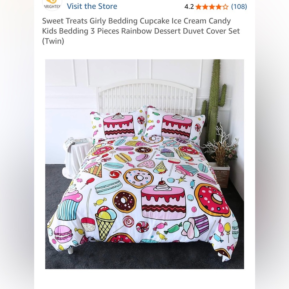 Twin Duvet bedding set